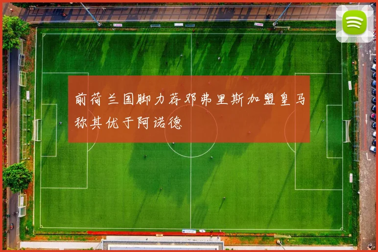 前荷兰国脚力荐邓弗里斯加盟皇马称其优于阿诺德